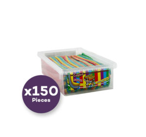 Sour Karate Rainbow Belts x 150 pieces - Sweet Dealer